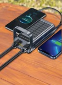 تصویر پاوربانک 20 وات گرین لاین مدل Solar X  ظرفیت 30000 میلی آمپر ساعت Green Lion Solar X 30000mAh 20W Power Bank