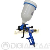 تصویر پیستوله حرفه ای 3 تنظیمه1/3میل مخزن روکاسه پلاستیک با کوپلینگ 4500Bدیاکو DIACO 