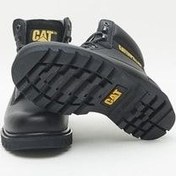 تصویر بوت پوتین مشکی مردانه و زنانه چرمی سیاه ERPILLAR کلرادو Cat 