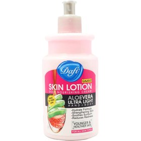 تصویر لوسیون بدن دافی مدل آلوئه ورا حجم 470 میلی لیتر ا Dafi Strawberry Deep Nourishing Body Lotion 470ml Dafi Strawberry Deep Nourishing Body Lotion 470ml