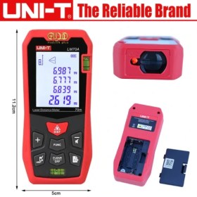 تصویر متر لیزری 70 متر مدل LM70A کمپانی معروف UNI-T LM A Series Laser Distance Meters