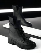 تصویر بوت زنانه چرم کاکتوس مدل WS4025 رنگ مشکی سایز ۳۸ و ۴۰ 