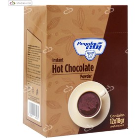 تصویر شکلات داغ (هات چاکلت) پگاه 12 ساشه 18 گرمی Hot Chocolate Pegah 12 Sachets 18gr