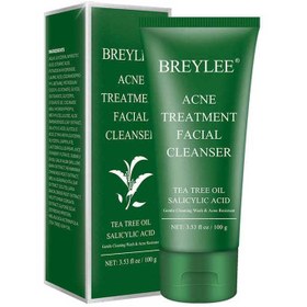 تصویر فوم شستشو ضد جوش 100گرم بریلی Breylee Acne Treatment Facial Cleanser 100g