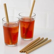 تصویر نی بامبو قابل شستشو بسته ۱۲ عددی 