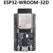 تصویر ماژول ESP32 WROOM-32 دارای بلوتوث و وای فای با مبدل CP2102 
