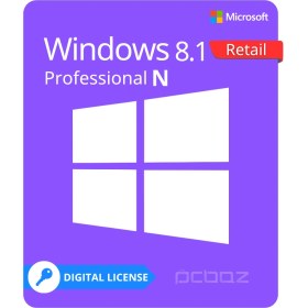 تصویر لایسنس ویندوز 8.1 پرو ان Retail 