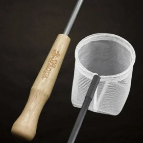 تصویر SL-AQUA Shrimp Net – Wood Grip تور میگو با دسته چوبی ارگونومیک