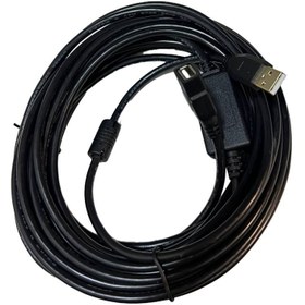 تصویر کابل افزایش USB بافر دار طول 10 متر دی نت D-NET Active USB Extension Cable 10m