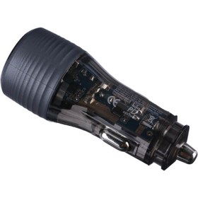 تصویر شارژر خودرو هایکو استار HS-CC27 – شارژ سریع دو دستگاه همزمان 