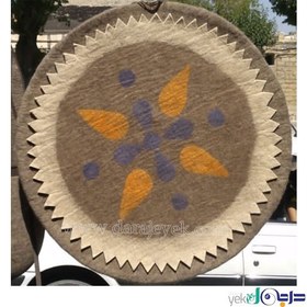 تصویر نمد سنتی گرد 