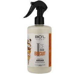 تصویر لوسیون مو بستنی بیسکویتی بیول بدون آبکشی Biol Hair Lotion Ice Cream Biscuit 400ml