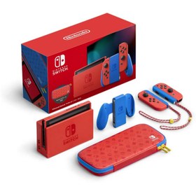 تصویر کنسول بازی نینتندو سوییچ اولد Mario Red ظرفیت ۶۴ گیگابایت با ۲ کنترلر 