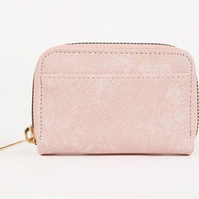 تصویر جاکارتی دفکتو زیپی طرح جین صورتی کد C7543AXPN1 