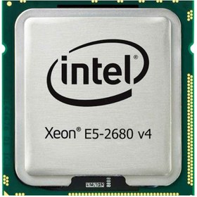تصویر پردازنده سرور اینتل مدل Xeon E5-2680 V4 استوک Intel Xeon E5-2680 V4 Server Processor Used
