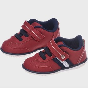 تصویر کفش ورزشی بچگانه با چسب ولکرو و لبه کوتاه برند klin Kids Low Top Velcro Sneakers