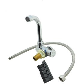 تصویر شیر آب تاشو کمپر تک ورودی 