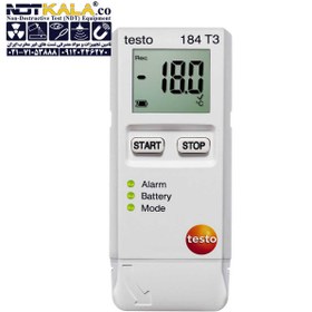 تصویر ترموگراف دیتالاگر USB مدل TESTO 184 testo 184 H1 G1 T1 T2 T3 T4 Air humidity and temperature data logger