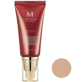 تصویر بی بی کرم پرفکت کاور میشا 23 missha perfect cover bb cream