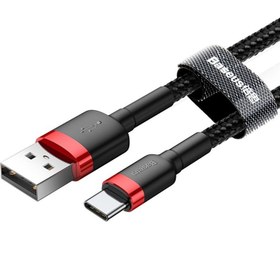 تصویر کابل فست شارژ USB به TYPE_Cمدل CATKLF-C09 Cafule Cable با طول 2 متر برند Baseus 
