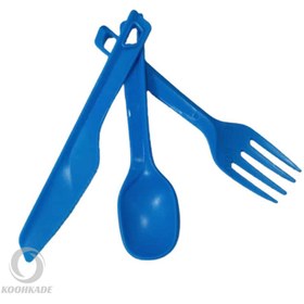 تصویر قاشق چنگال وکارد LIFE CAMP 