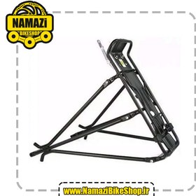 تصویر ترک بند عقب دوچرخه Homieco Bicycle Rear Rack Touring Carrier Cargo Frame-Mounted for Mountain Bike Heavier Top Side Loads 