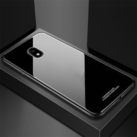 تصویر قاب پشت گلس سامسونگ Makavo Glass case | Galaxy j7 Pro 