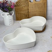 تصویر تابه قلب وانسل جنس سرامیک فر و مایکروفری