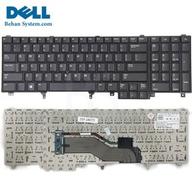 تصویر کیبورد لپ تاپ DELL Precision M6800 