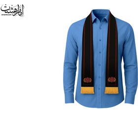 تصویر شال گردنی مخصوص فاطمیه جنس مخمل مبلی و چاپ سابلیمیشن