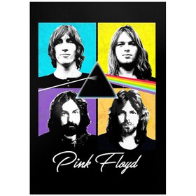 تصویر متال پوستر مستر پیکد طرح Pink Floyd پینک فلوید کد PCD-MB1044 