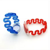 تصویر دستبند و مچبند استخری و باشگاهی برای لاکر الکترونیکی فنری معمولی فرکانس EM125kHz و مایفر mifare 13.56MHz