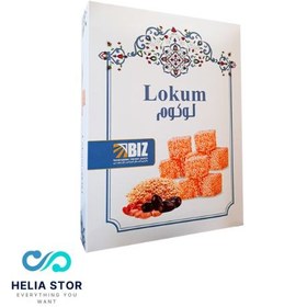 تصویر لوکوم مغزدار 450گرمی BIZ 