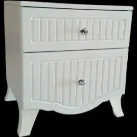 تصویر پاتختی ۲ کشو کد 411 هلالی 