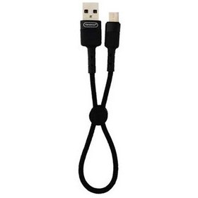 تصویر کابل شارژر کوتاه پاوربانکی فست کنفی ترانیو Tranyoo Cable MICRO-USB Fast S4 