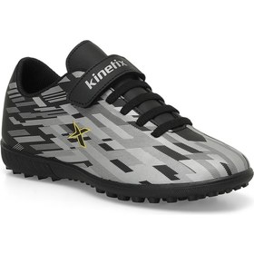 تصویر کفش فوتبال چمن مصنوعی پسرانه Rado Tf 4fx خاکستری برند kinetix Rado Tf 4fx Gray Boys' Astroturf Field Shoes