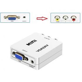 تصویر مبدل VGA به AV ایکس پی پروداکت AH632H VGA to AV converter AH632H XP-Product