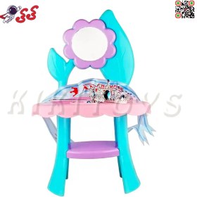 تصویر میز آرایشی دخترانه اسباب بازی طرح گل Beauty Girl set 639A-3 