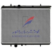 تصویر رادیاتور آب پژو 206  کوشش رادیاتور 26 لوله ا Peugeot 206 water radiator Peugeot 206 water radiator
