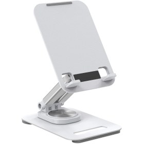 تصویر استند رومیزی گوشی همراه و تبلت ویوو مدل wiwu Desktop Rotation Stand ZM010 wiwu Desktop Rotation Stand ZM010