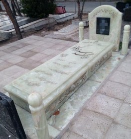 تصویر سنگ قبرمرمرسبز 