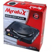 تصویر اجاق برقی تک شعله میرالوکس ML-8010 | کم‌مصرف، قابل‌حمل، مناسب خانه و محل کار 