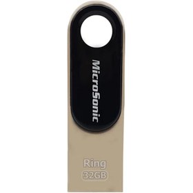 تصویر فلش مموری میکروسونیک مدل Ring ظرفیت 32 گیگابایت Microsonic Ring Flash Memory - 32GB