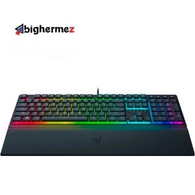 تصویر کیبورد باسیم مخصوص بازی ریزر مدل Ornata V3 X 