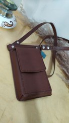 تصویر کیف اسپرت چرمی دوشی و کمری،کیف چرمی پیاده روی مدل دارا 