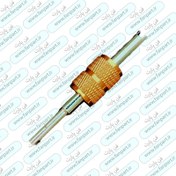 تصویر سوزن بازکن دسته آلومینیومی دوطرفه C&A Aluminum C&A core remover