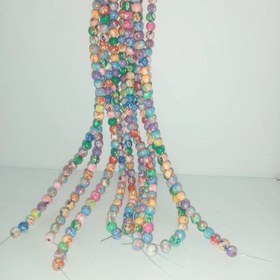 تصویر مهره فیمو گرد سایز6 