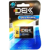 تصویر باتری 9 ولتی دی بی کی باطری DBK Ultra Alkaline 