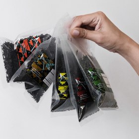 تصویر بسته‌ نمونه چای‌ها 