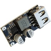 تصویر ماژول فست شارژ QC3.0 با خروجی USB مبدل کاهنده 